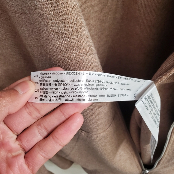 Zara Knit Zippered Jacket (S) - Picture 5 of 5